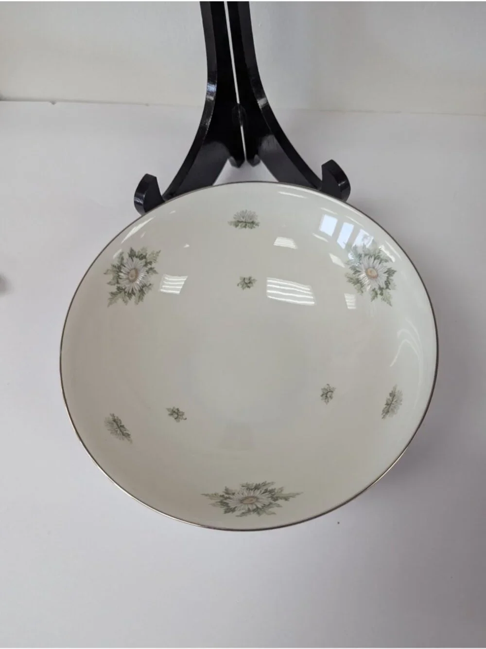 Franconia Silver Thistle Vegetable Serving Bowl 8 1/2